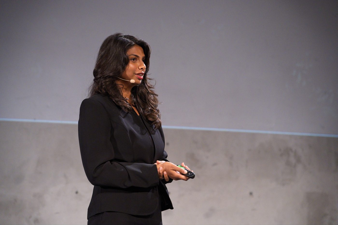 Manisha Biswas speaking